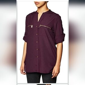 Calvin Klein Purple Women's Top